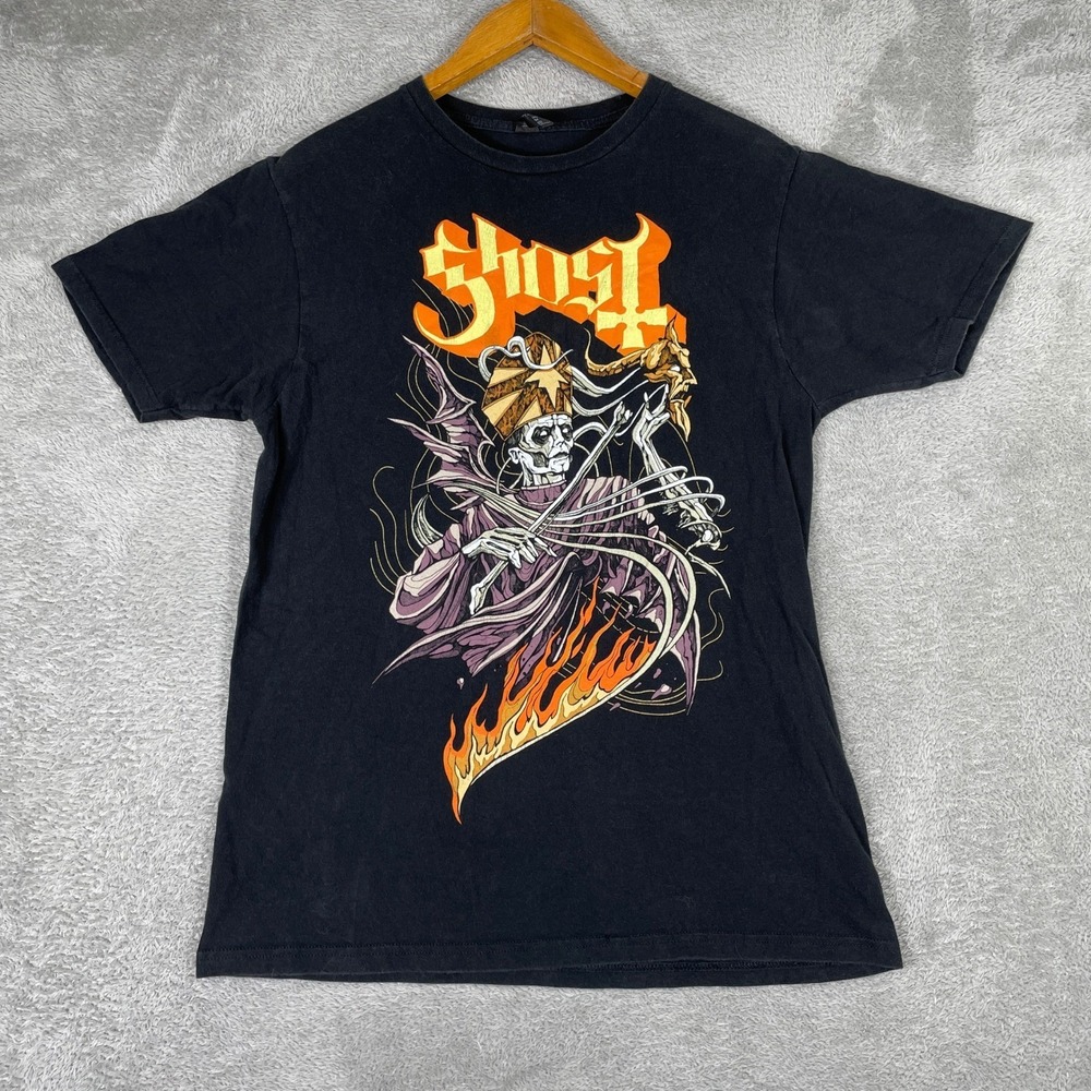 Ghost Band Re-Imperatour Shirt Mens Medium Black Graphic North America 2023 Tour